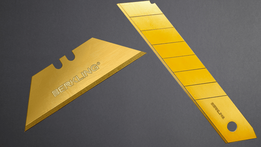 Titanium-Plated Utility Knife Blades
