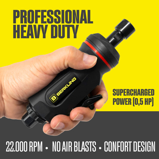 Berkling 6321 1/4" Pneumatic Die Grinder, ProGrade