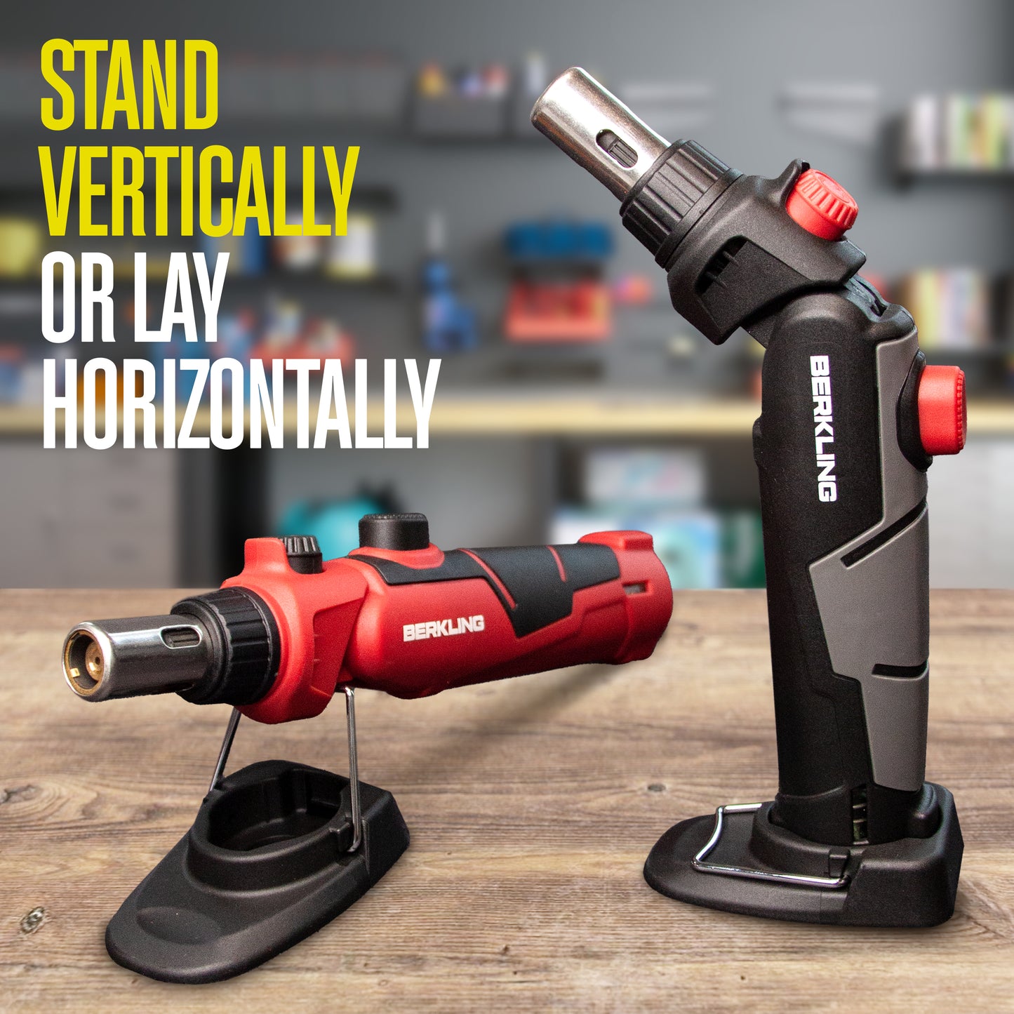 Berkling BSG-2000 Multi-Angles Butane Cordless Soldering Torch Kit