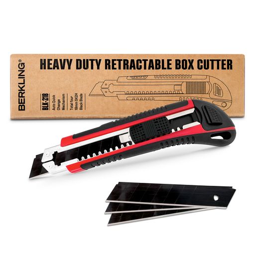 18mm Utility Knife Heavy Duty Aluminum Alloy Snap-off knife Box