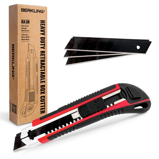 Box Cutters - Snap-Blade Box Knife W/Retractable Blade
