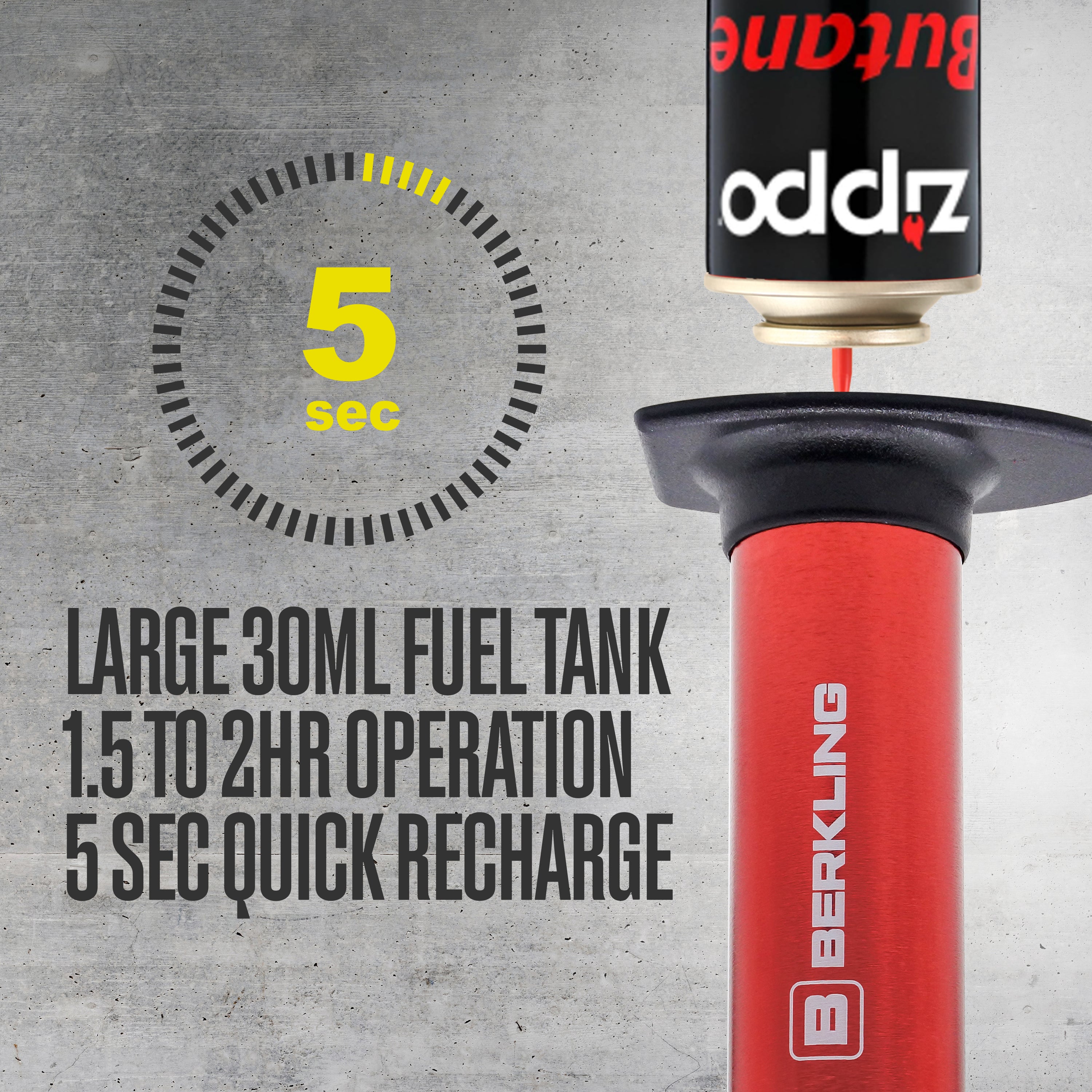 BSG810 Cordless Butane Soldering Torch Lighter Kit Multifunctional