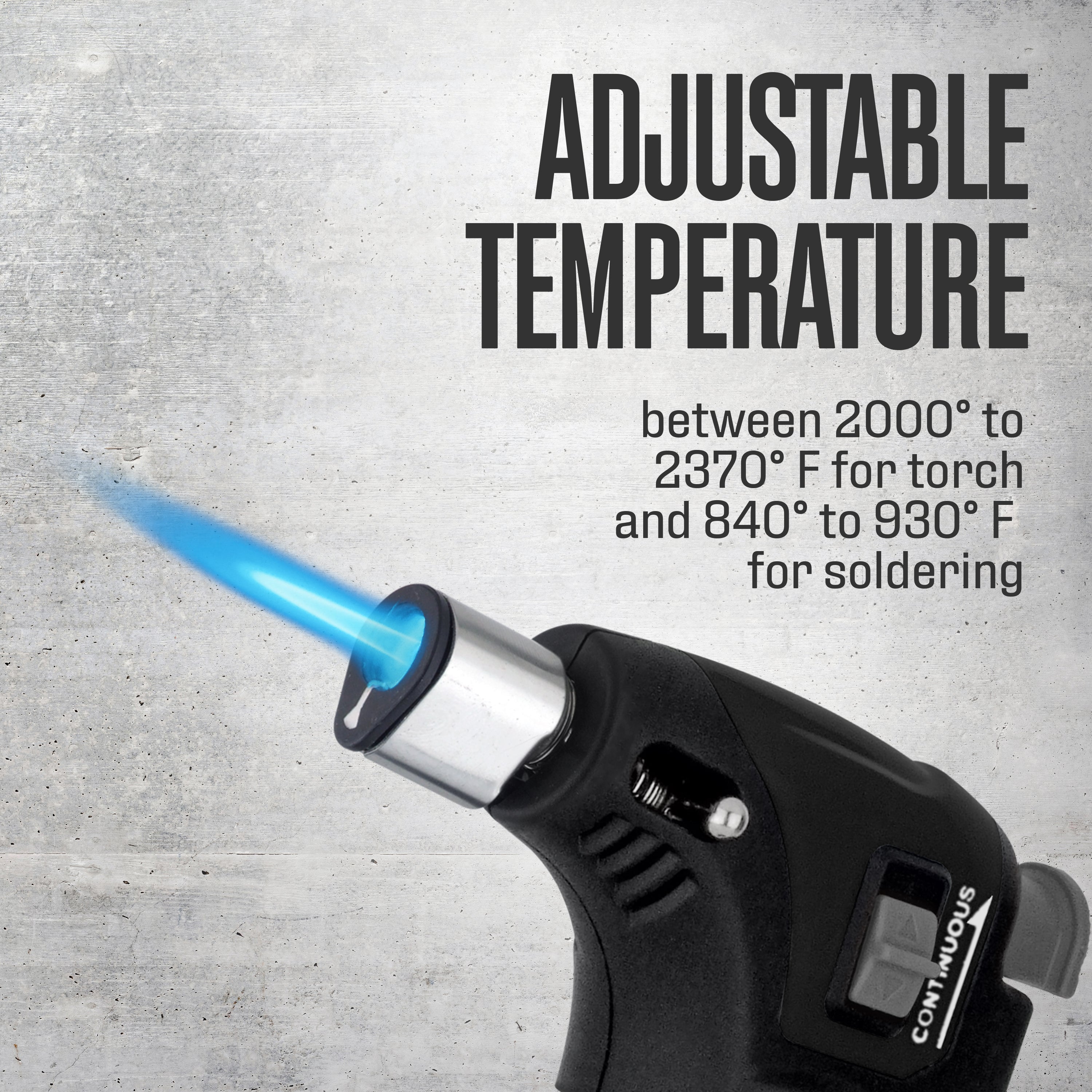 BSG810 Cordless Butane Soldering Torch Lighter Kit Multifunctional