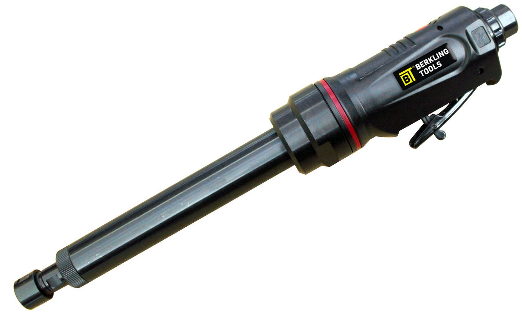 Berkling BT 6321-12 1/4“ pneumatic air powered professional grade straight die grinder with 12" extended shaft